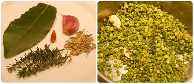 ingredienti crema di piselli invernale ingredienti crema di piselli invernale