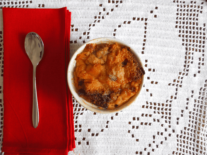 budino di panettone mandorle e cannella budino di panettone mandorle e cannella