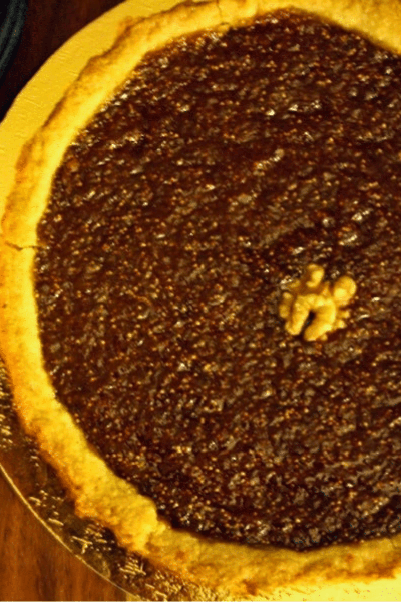 Frolla alle noci con marmellata di fichi