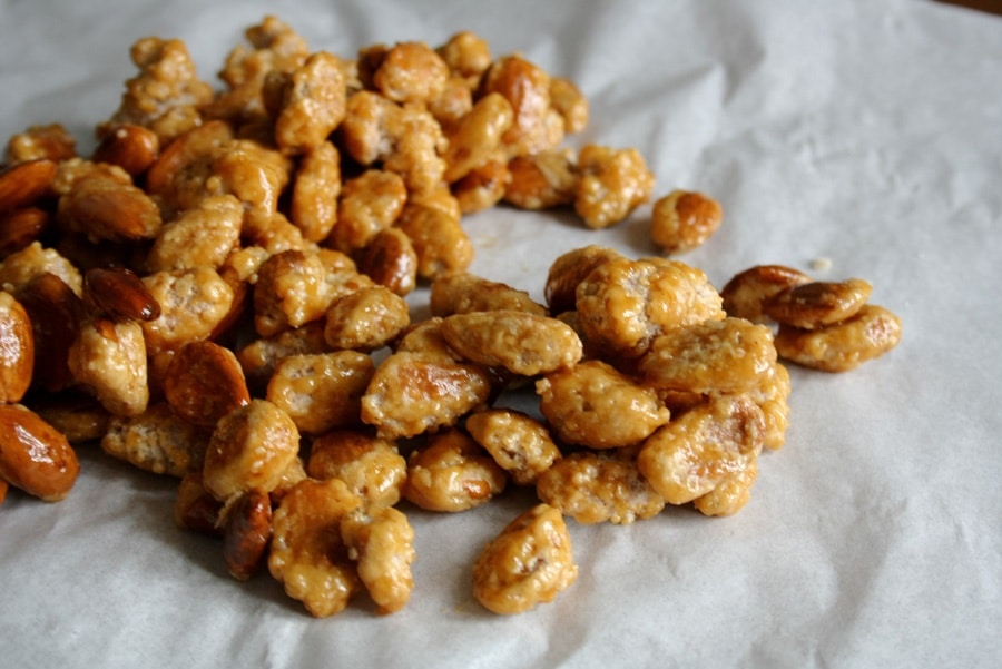 frutta secca pralinata fatta in casa