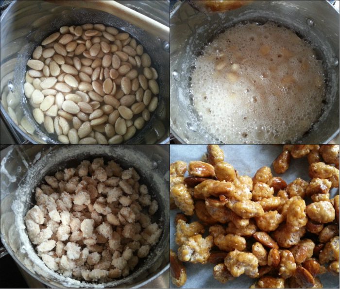 mandorle pralinate fatte in casa