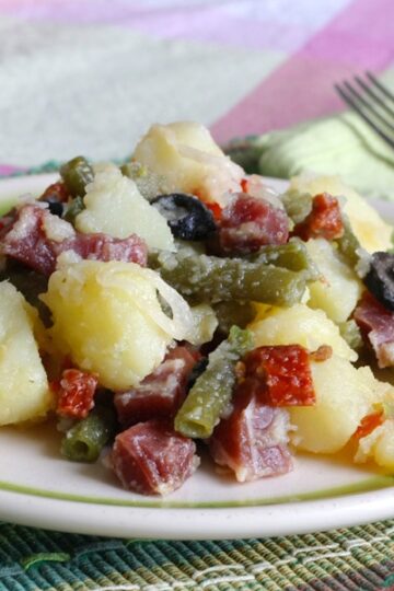 insalata mediterranea patate