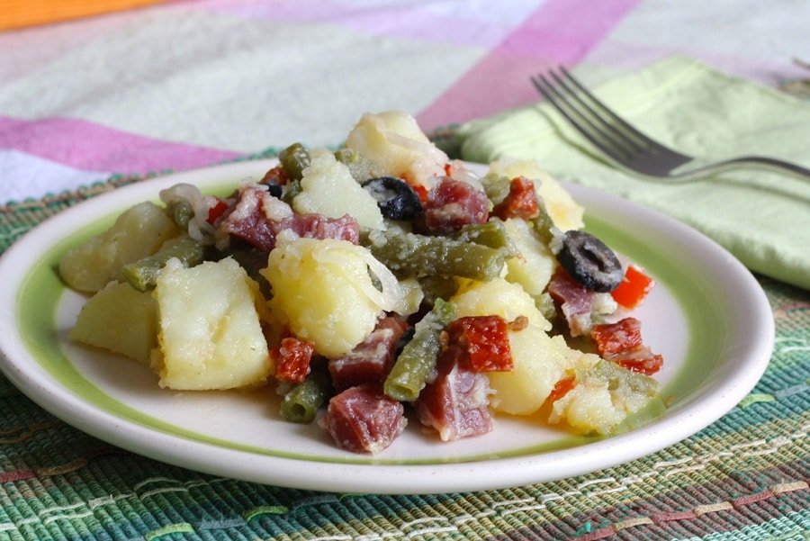 insalata mediterranea patate