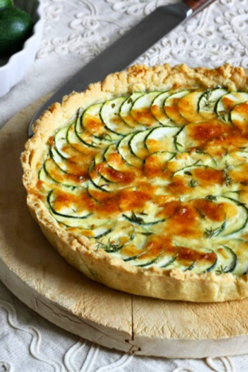 Crostata di zucchine