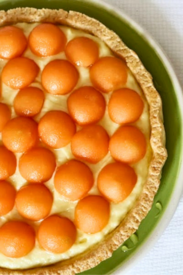 crostata miele spiaggia melone