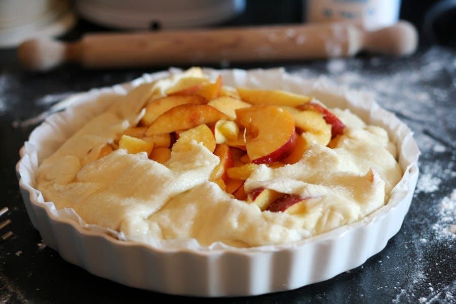 galette pesche fresche