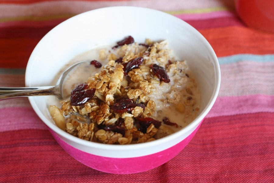 Muesli fatto in casa senza zucchero