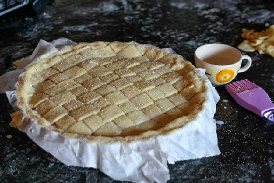 crostata intreccio