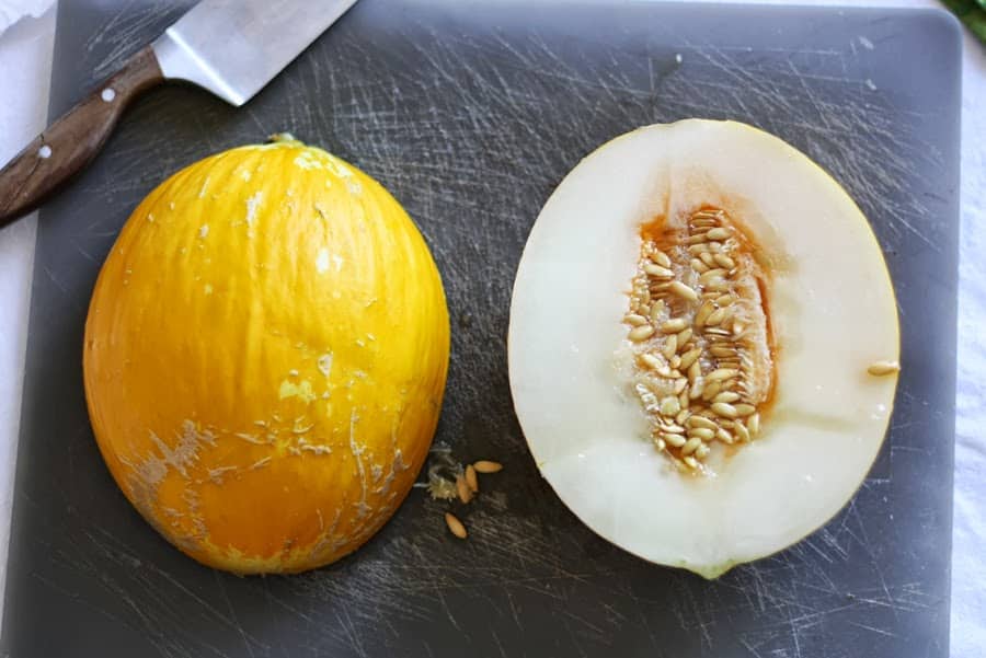 melone bianco in cucina