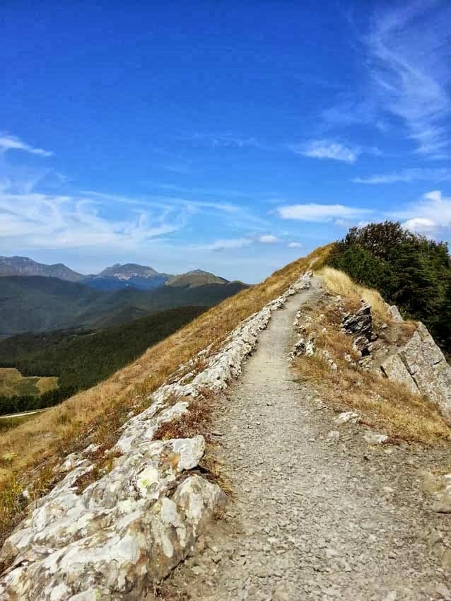 sentiero appennino toscano
