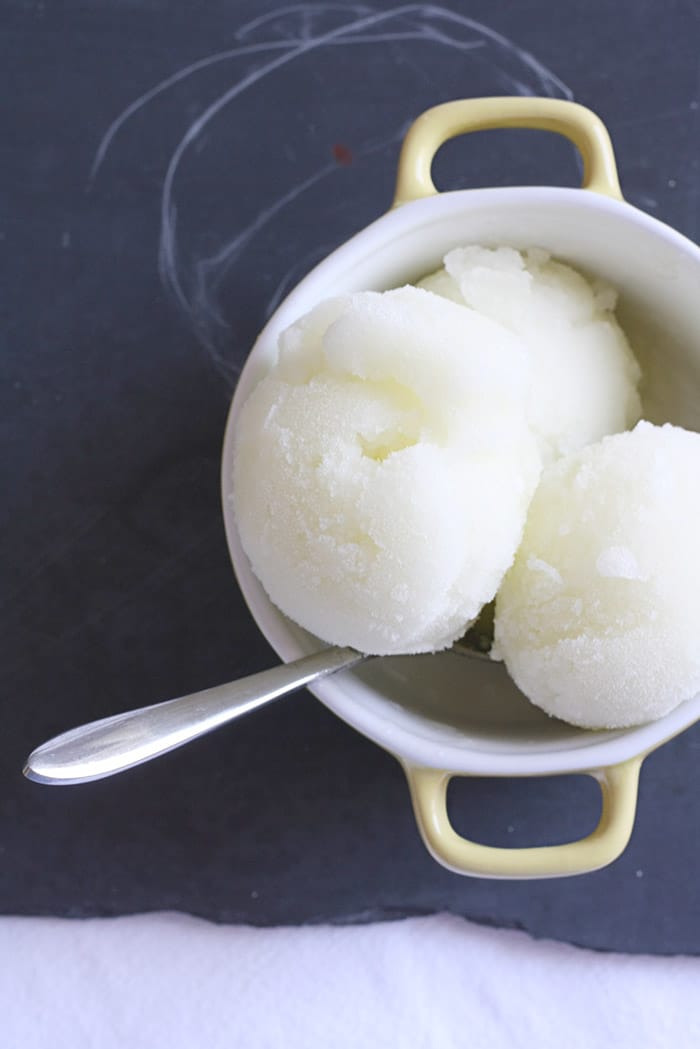 sorbetto melone bianco