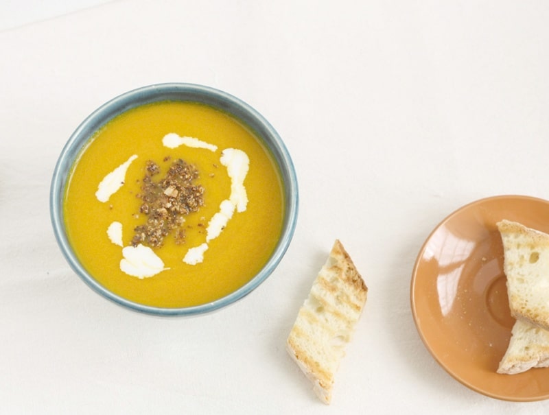 Italienische Möhrencremesuppe