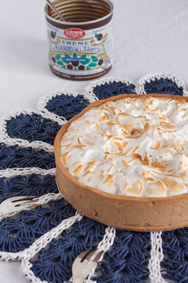 Crostata con farina di neccio