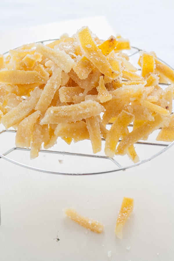 scorze di limone candite