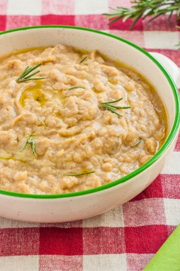 zuppa cicerchie farro