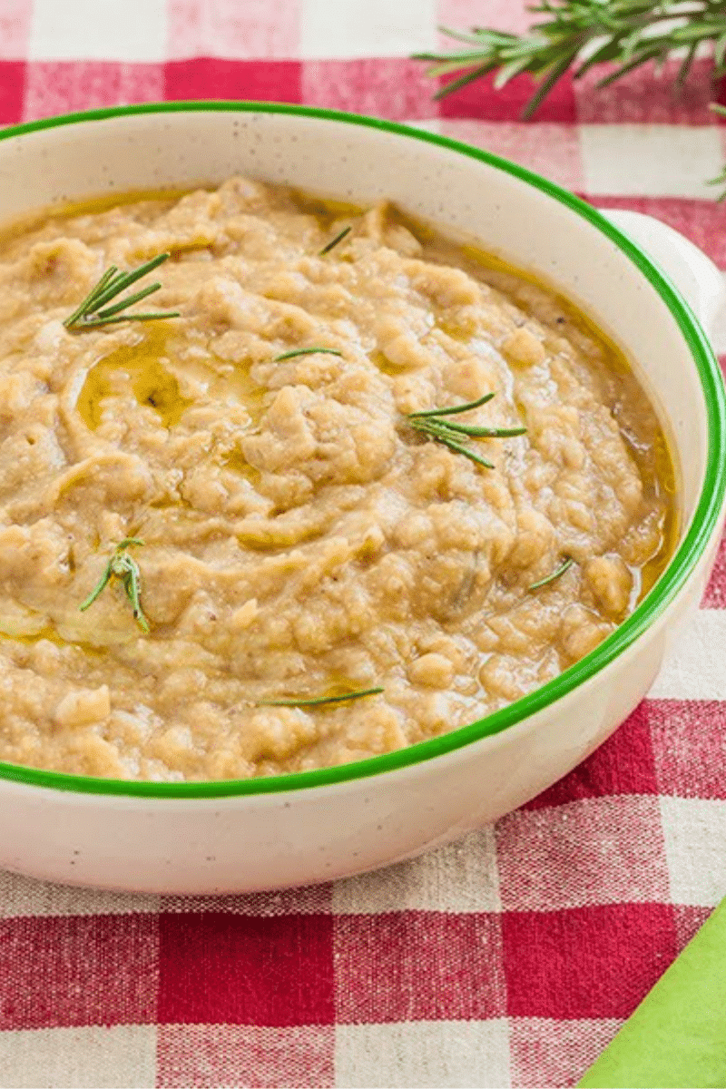 zuppa cicerchie farro