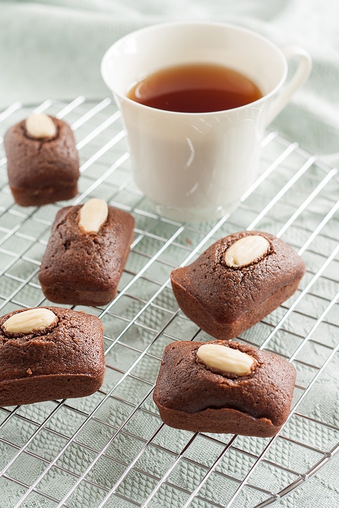 financier al cacao