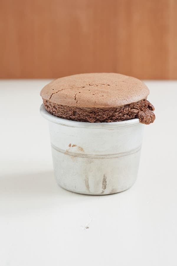 flan fondente cioccolato