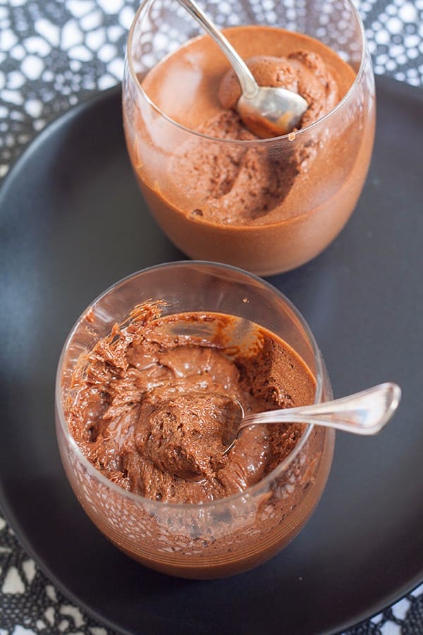 mousse cioccolato caramello