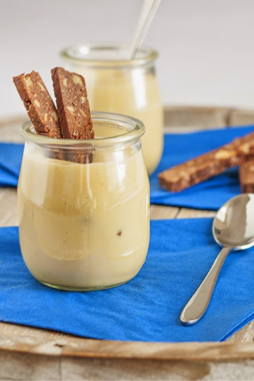 Crema leggera allo zenzero vaniglia