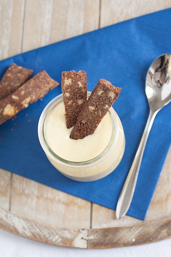 crema zenzero vaniglia cioccolato