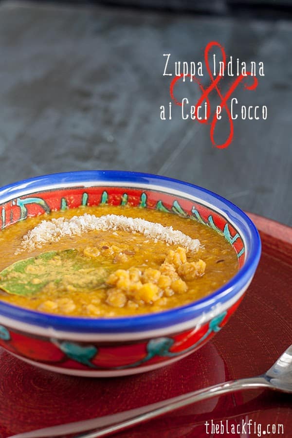 zuppa indiana ceci cocco