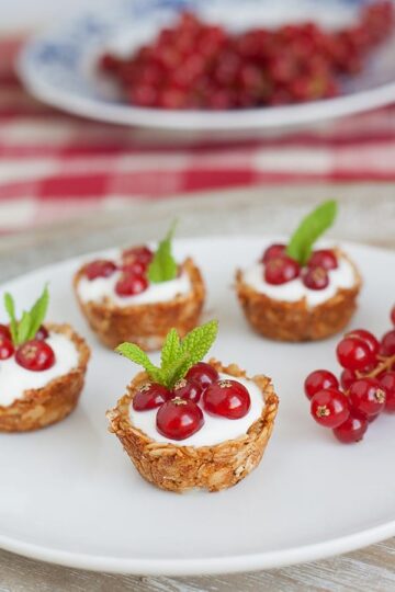 ricetta crostatine muesli
