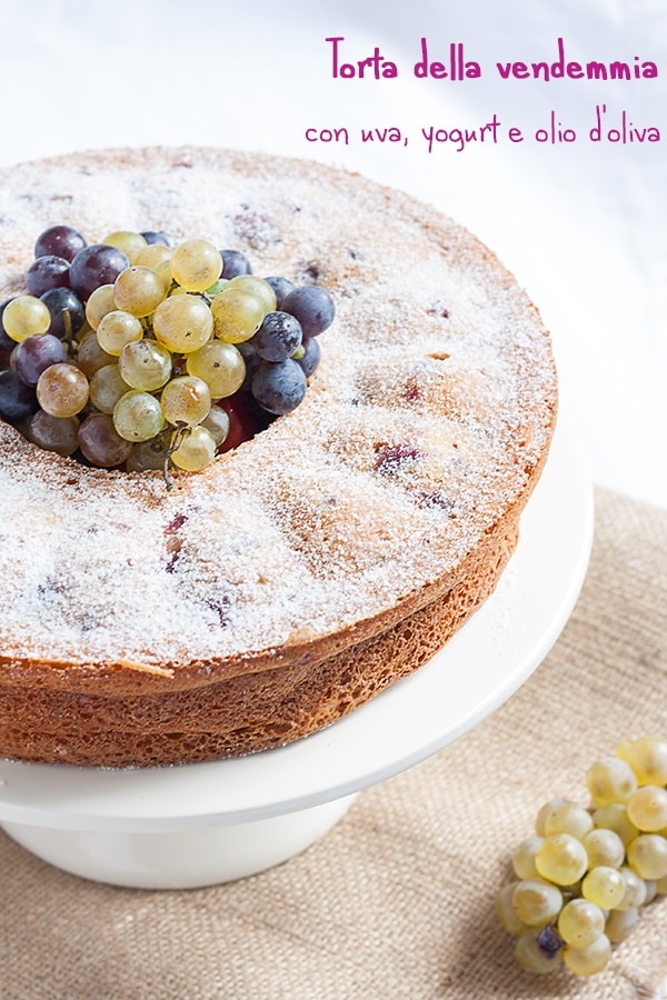 torta vendemmia con uva