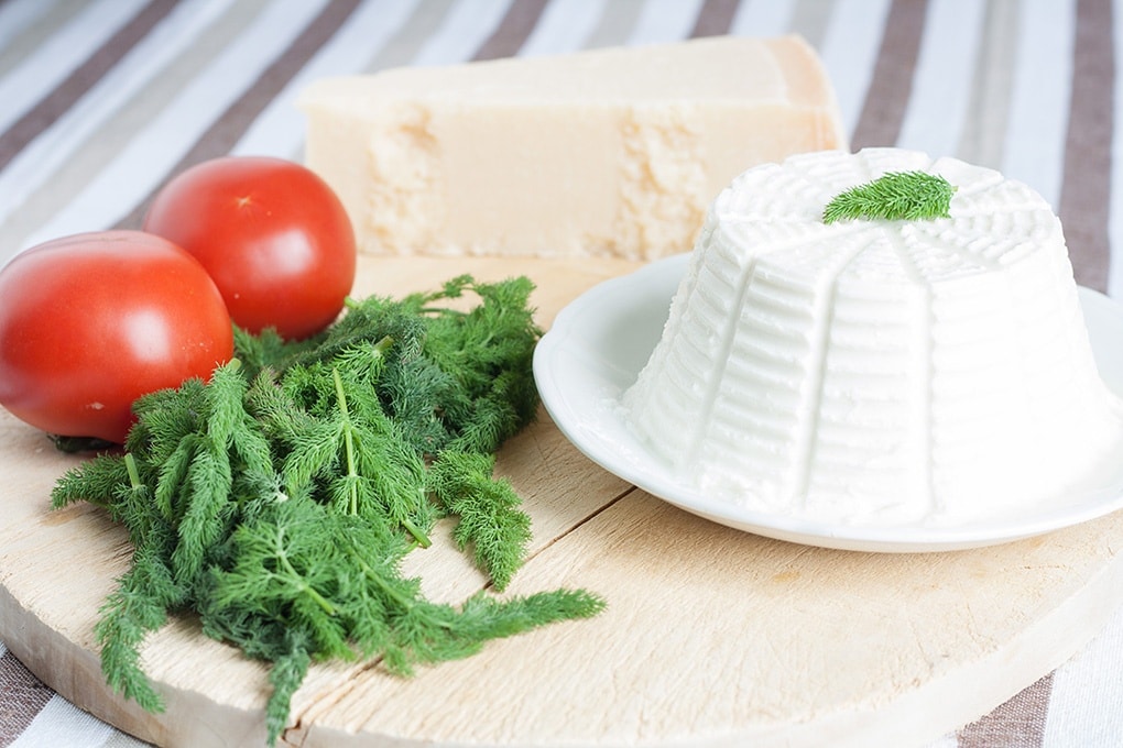 Zutaten für die Gnudi
