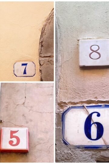 numeri civici firenze