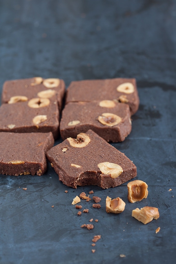 ricetta biscotti nocciole cacao