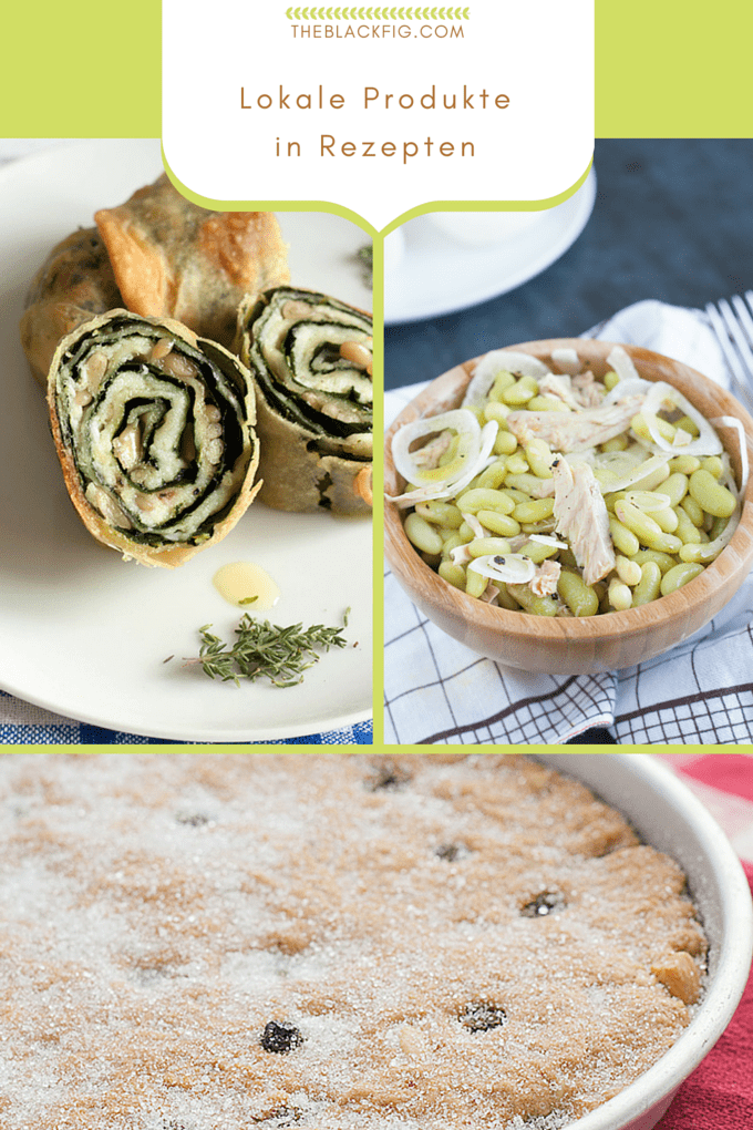 Kochen mit lokalen Produkten Italiens