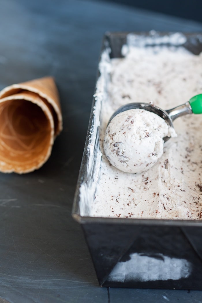 stracciatella al cocco