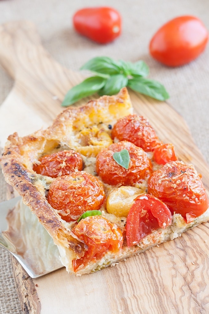 torta pomodori ricotta