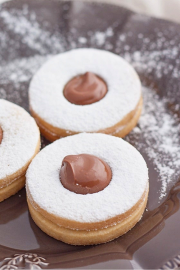 ricetta Biscotti occhi di bue