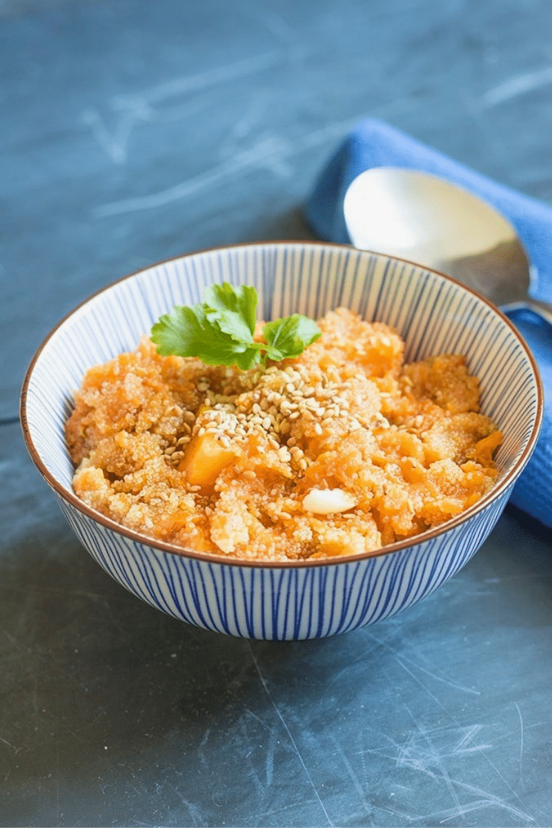 Amaranth-Suppe mit Kürbis rezept