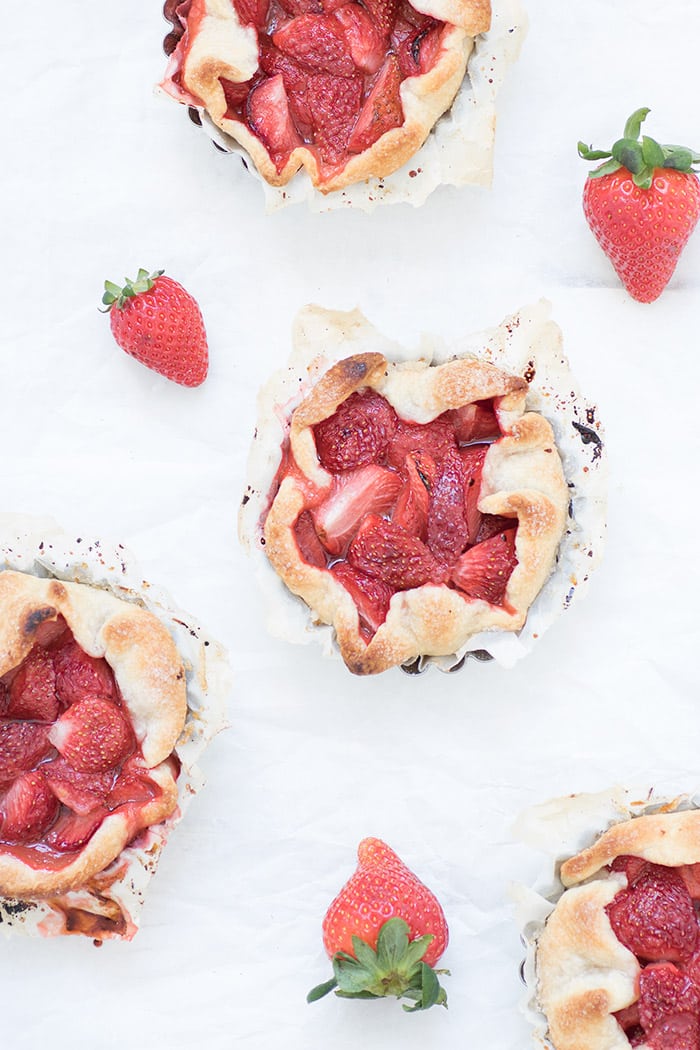 Crostata di fragole fresche