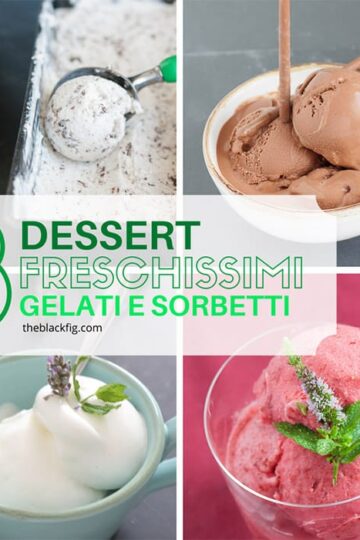 ricette di gelati e sorbetti