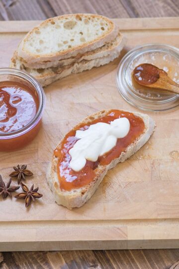 marmellata di susine gialle e anice stellato