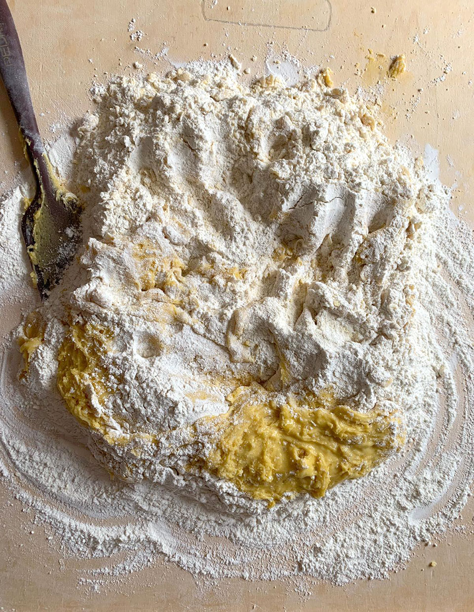 impasto torta coi bischeri