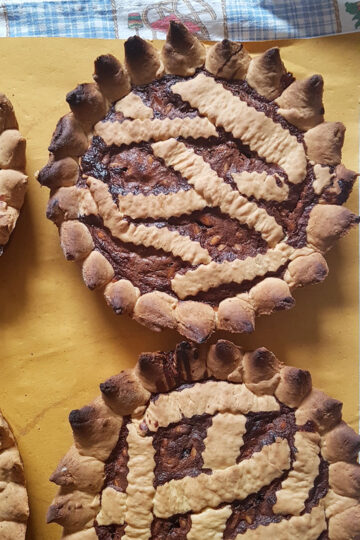 torta coi bischeri pisa