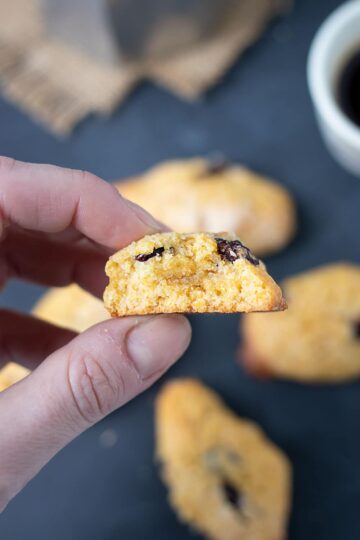 biscotti con farina di mais