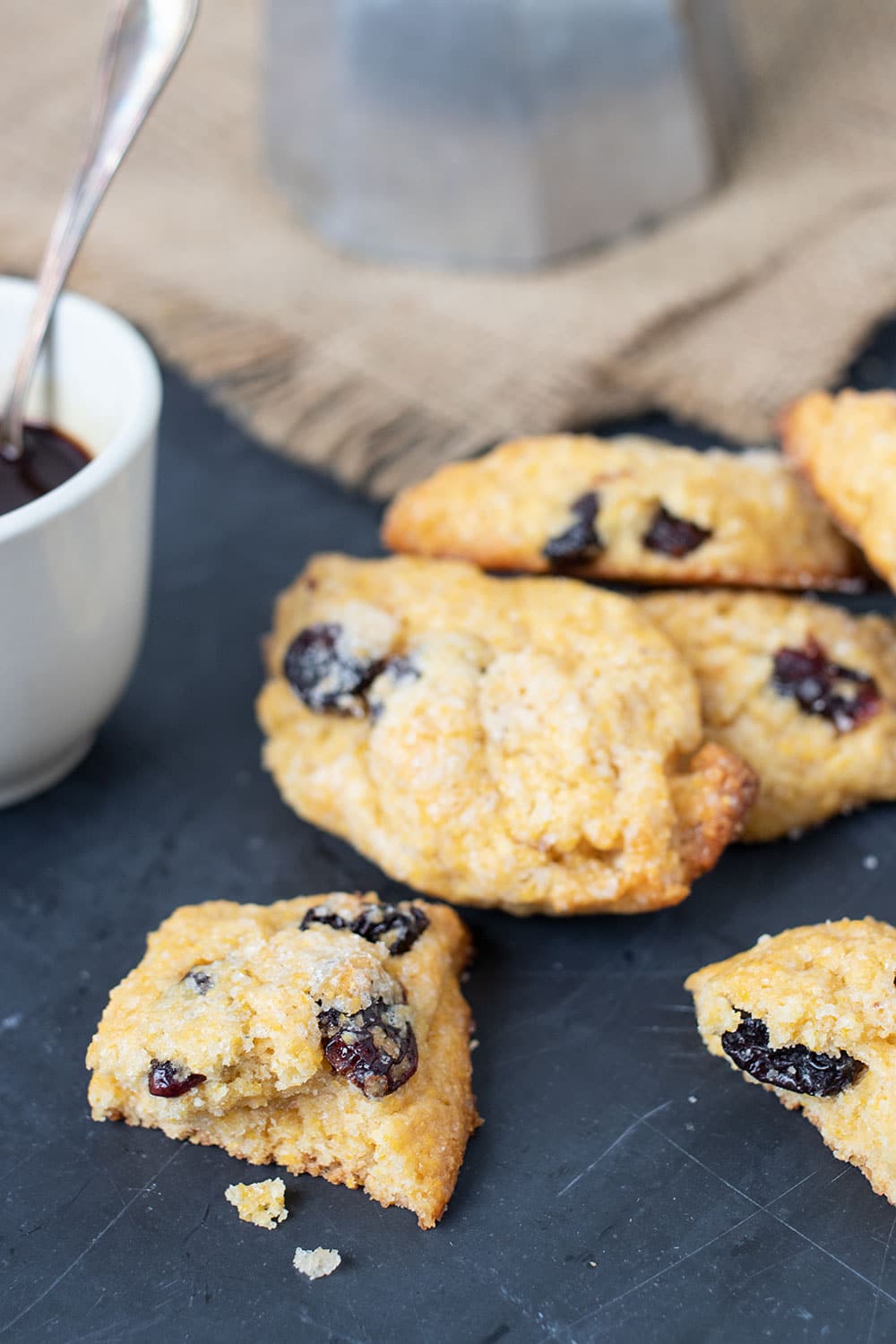 ricetta biscotti farina di mais e passito