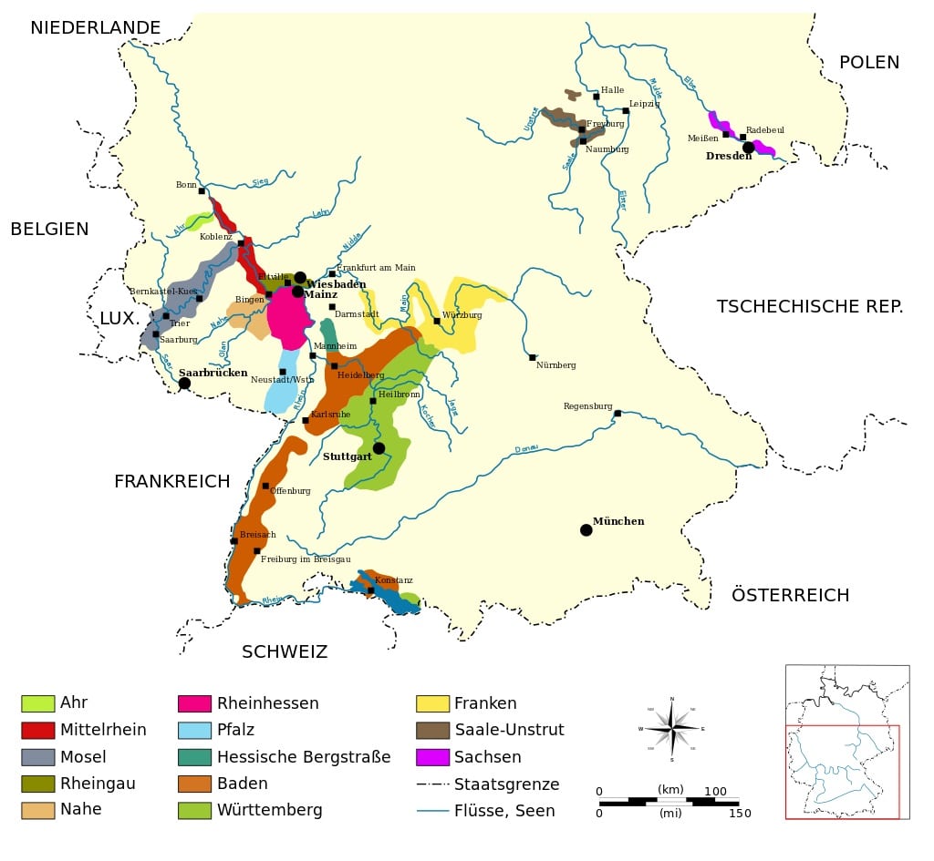 regioni vino germania