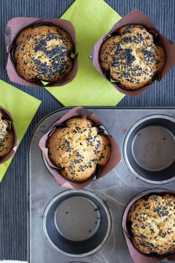 Muffin al tè matcha