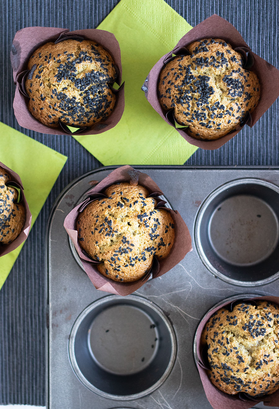 Muffin al tè matcha