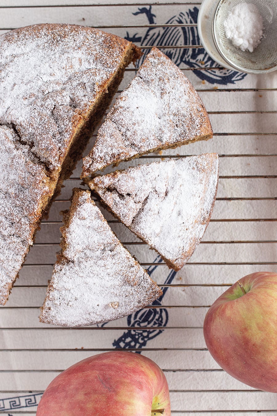 Rezept Apfelkuchen mit Apfelschalen