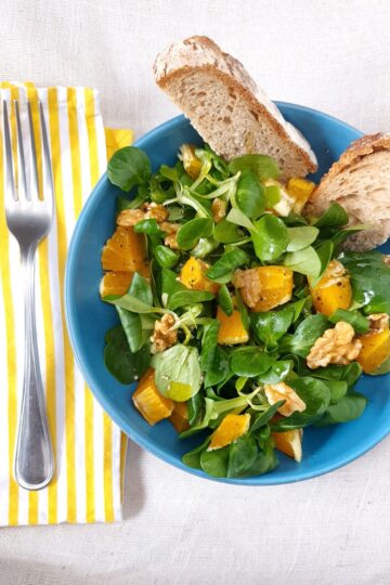 insalata invernale con arance e noci